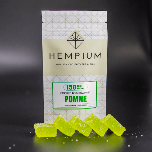 Bonbons THC 30mg Pomme