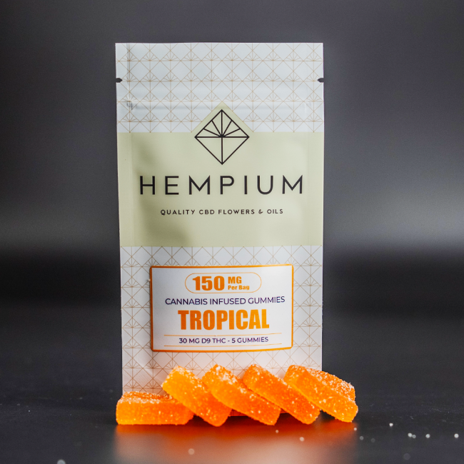 Bonbons THC 30mg Tropical