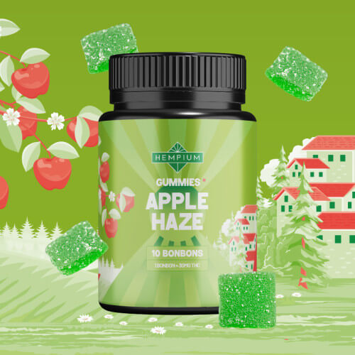 Bonbons THC 30mg Pomme