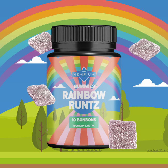 Bonbons THC 30mg Rainbow