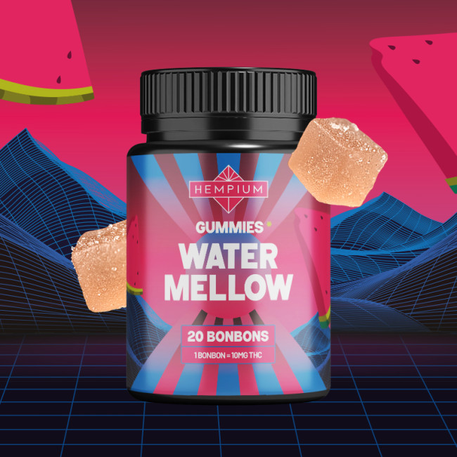 Bonbons THC 10mg Pastèque